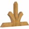 Ekena Millwork Richland Rough Sawn Timber Gable Bracket, Western Red Cedar, 60"W x 38"H x 4"D x 6"F, 15/12 Pitch GBW060X38X0406RIC00RWR - alternate 2